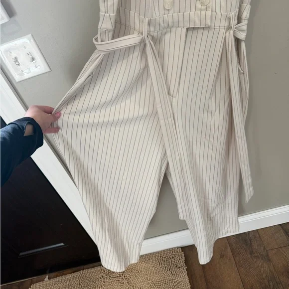 A New Day Size XXL Sleeveless Pinstripe Jumpsuit - Picture 5 of 10